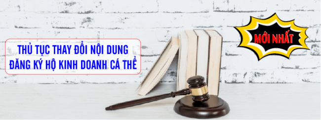 thay đổi nội dung đăng ký kinh doanh hộ cá thể 
